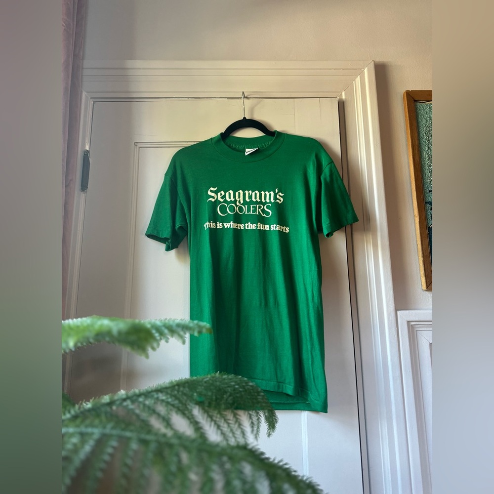 Green Seagram's Coolers T-Shirt